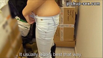 ⁣Amateur Eurobabe Adrienne Pussy Banged In Public For Money