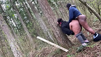 Sexy Preggo Bbw Takes Huge Creampie In Nature