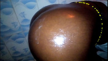 Ebony Anal Sex In Her Bathroom ( Close Up )