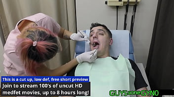 Canada Gets A Dental Exam From Hygienist Channy Crossfire Only On Guysgonegyno! – Reup