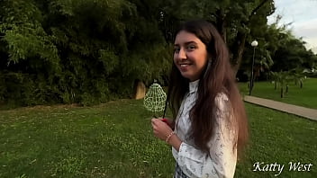 Quick Sex In A Public Park After College