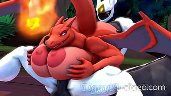 Female Charizard Is A Huge Tease