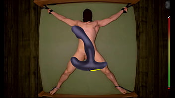 Ruthless P-spot Edging – Prostate Vibrator For Helpless Guy