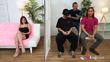 Which One Of The Guys Will Fuck Super-busty Alice Fantasy? She Wants To Fuck All 3!