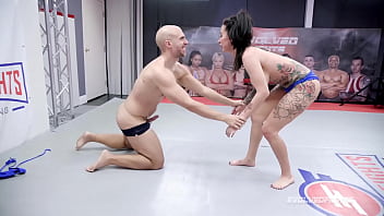 Dan Ferrari Keeps His Streak Alive, Facefucks And Bangs Lily Lane Right On The Mat