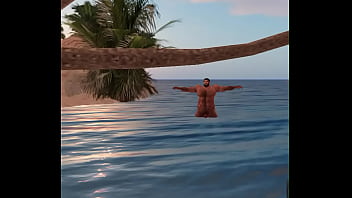 Cuaght On Cell Phone: Cam Heyward At Island Resort Beach