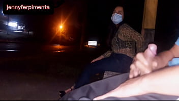 Sério!! Eu Corro O Risco De Colocar Meu Pau Na Frente Dessa Jovem Esperando O _nibus… Como Ela Vai Reagir? – latina, sexy, blowjob, riding, amateur, curvy, gagging, deep-throat, moaning, public, cum-on-ass, st – Video 1036249