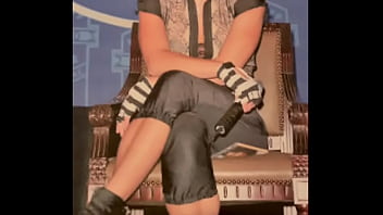 Crossed Legs Cum Tribute