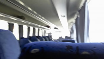 Enjoying The Landscape In A Public Bus