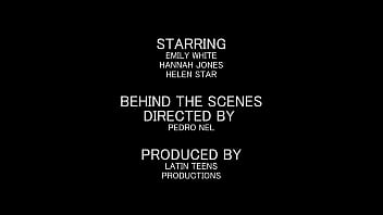 Behind The Scenes. Emily White – Hannah Jones – Helen Star Pissing. Ltp179