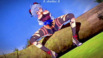 Genshin Impact – Ganyu Masturbates