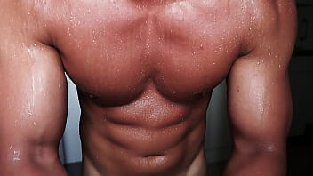 Just Your Boyfriend Flexing For 20 Minutes Straight Till He Drools And Sweats Like Raining