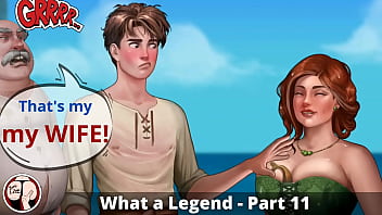 Wal 11 – Almost Touched Her Big Boobs. But His Husband Caught Me…