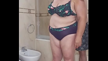 She Had So Much Sand In Her Fat Ass And Pussy.