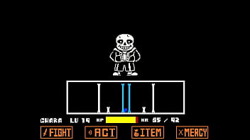 Haciendo El Delicioso Mientras Lucho Contra El Sans