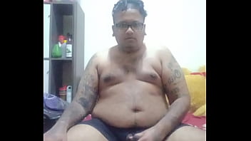 Vaibhav Jerks Off _ Cums On The Floor In His Bedroom Whilst Sitting At The Edge Of His Bed