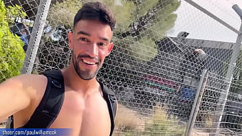 Crazy Hot Male Walks Naked Into An Abandoned Building. A Must See Experience