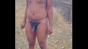 Chubby Walks To Display His Butthole