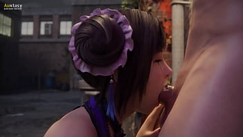 Final Fantasy Tifa Blowjob_deepthroat
