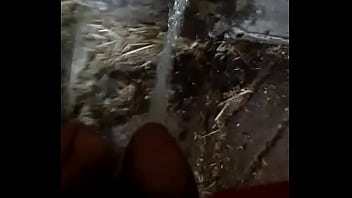 Walking Into A Building For A Pee