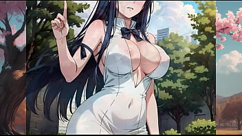 Hinata Hyuga Nua, Mostrando Tudo