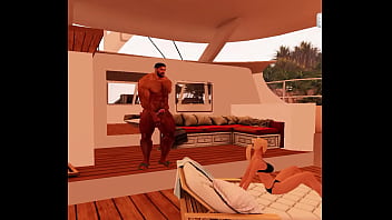 Handsome Cam Heyward Gives His Big Dick Some Relief On Fan Cruise