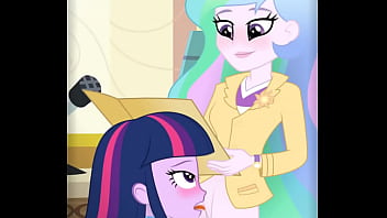 Twilight Is Celestia’ Favourite Student~! Mlp Animation With Voice Acting (artist: Randomtriples)