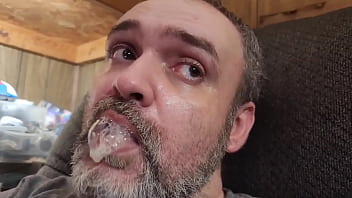 Got A Mouthful Of Cum For My Birthday