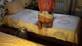 Natella Shaking Ass In Hotel-room