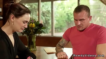 Shocked Wife Lets Husband Fucking Gay Lover