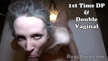 1st Time Dp And Double Vaginal For Skinny Milf