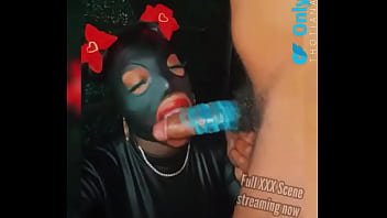 Tranny Sucks Fruit Roll Up Candy Clean Off My Dick!