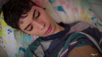 Skinny Twink Masturbation Jerking My Big Cock With Oil Until I Shoot A Nice Thick Load Of Cum