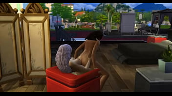 Seraphina And The Neighbor, Sims 4