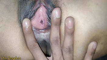 My Creamy Tight Pussy Getting Happy With My New Neighbour’ Fingers