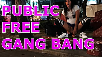 Public Free Gang Bang En La Calle, Usada Por 8 Hombres En Plena Calle, Me Dejaron El Hoyo Bien Abierto, Llega La Policia! Full On Xred