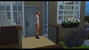 This Girl Is Grooming In The Nude!