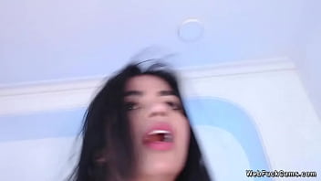 Latina Double Penetrates With Sex Toys On Webcam