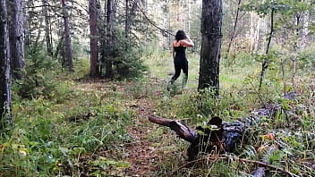 Cunning Stepmom Led Into The Woods And Sucked Dick In The Outdoor