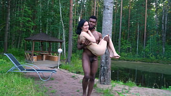 First Interracial Dvp! Skinny Slut Marica Shanti Gets Double Vaginal Penetration From Black Cocks Eks229