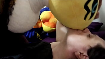 Lifesize Goth Renamon Plush Skirt Ride And Creampie