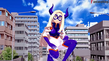 Yu Takeyama Having Sex In A Roof Super Sexy Blowjob | Boku No Hero | Short