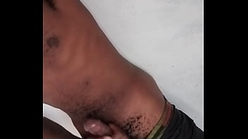 Woked Up With Big Morning Erection,i Pulled Down My Boxer And Played With My Hard Dick As My Step Sister Watches