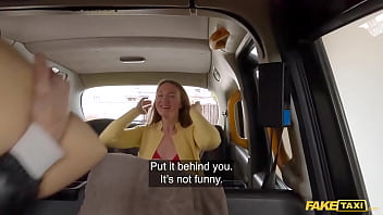 Fake Taxi Brunette Babe Finds A Rubber Vagina And Offers Up Her Real Pussy For Free