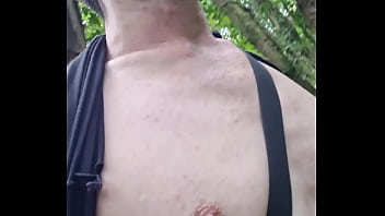 Naked Walk In Woods