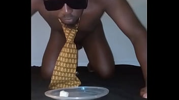 Monkey Like Banana Plus Wearing Necktie Part 4(eating Asmr)