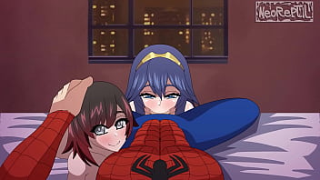 Spider-man Lucina And Ruby Rose Love