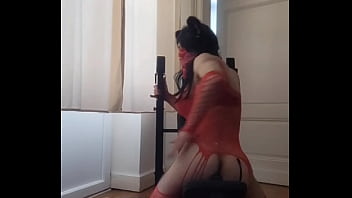 Jenny Crossdress Never Skip Anal Training Day