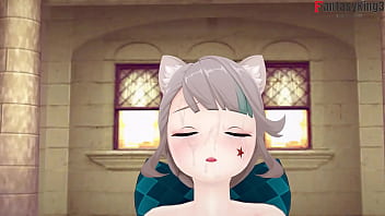 Lynette Having Sex And Sucking | Genshin Impact