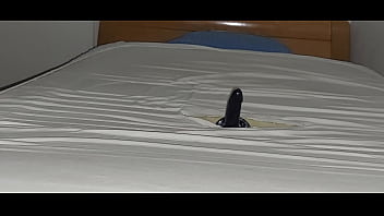 Anal Creampie With Toy On The Mattress